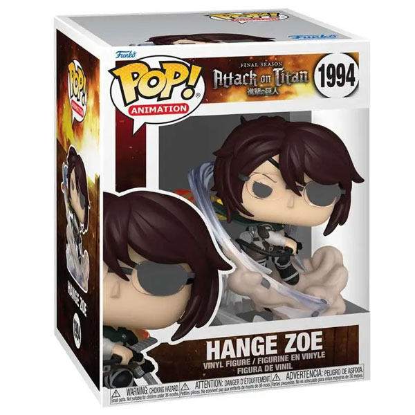 Funko POP #1994 Premium Attack on Titan Hange Zoe Figure